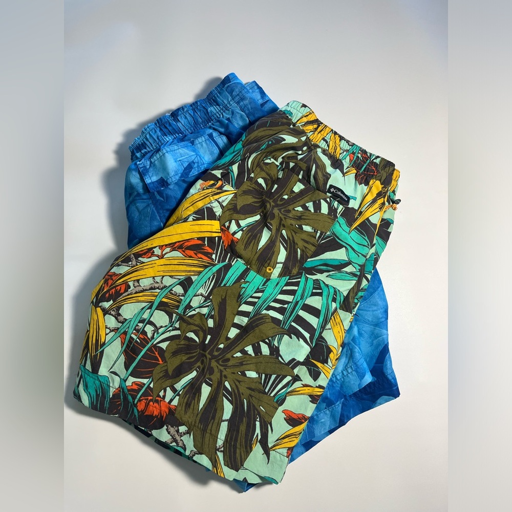 Columbia and Speedo Men's Swim Trunks Bundle Deal #62
